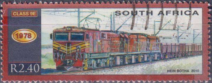 Stamps RSA 2010 Trains - The 150th Anniversary of South African Railways