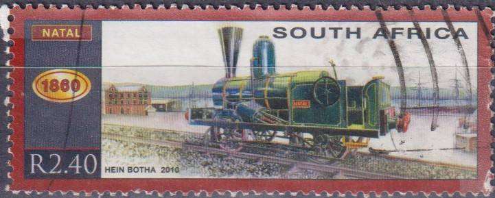 Stamps RSA 2010 Trains - The 150th Anniversary of South African Railways