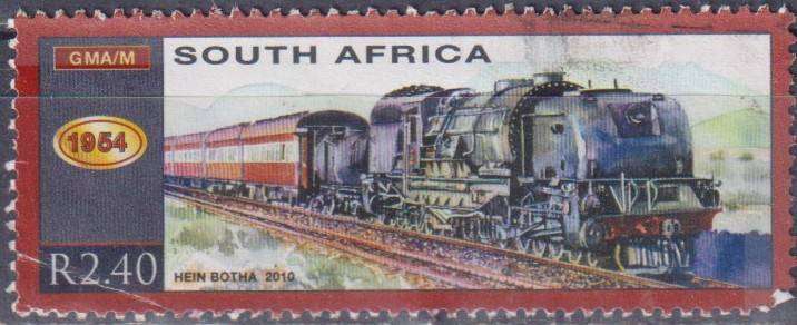 Stamps RSA 2010 Trains - The 150th Anniversary of South African Railways