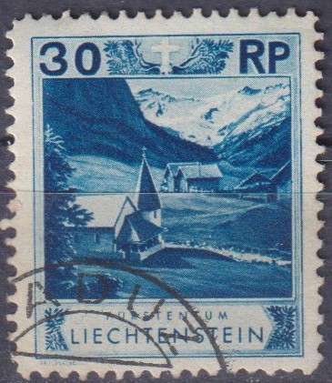 Stamps Thematic Architecture ULH Lichtenstein