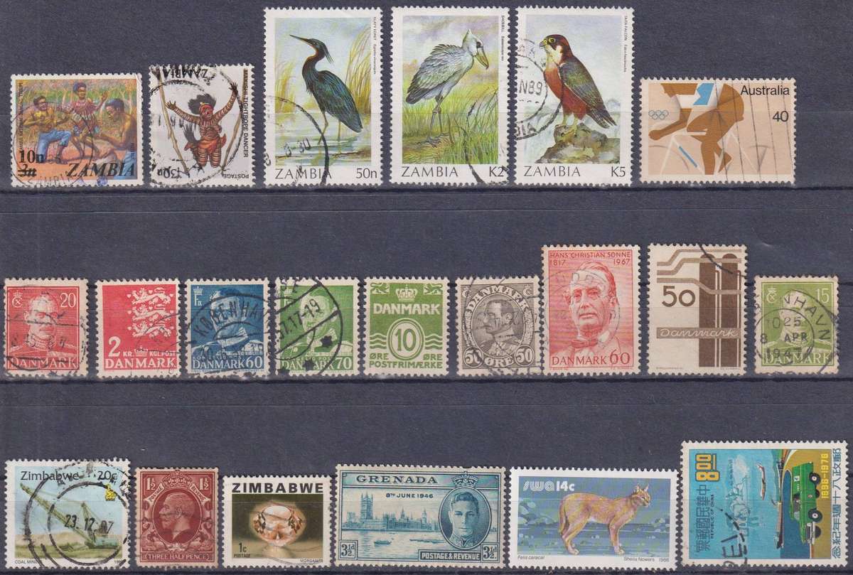 Stamp Mix World Card