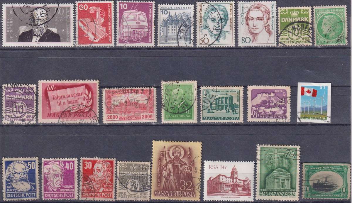 Stamp Mix World Card