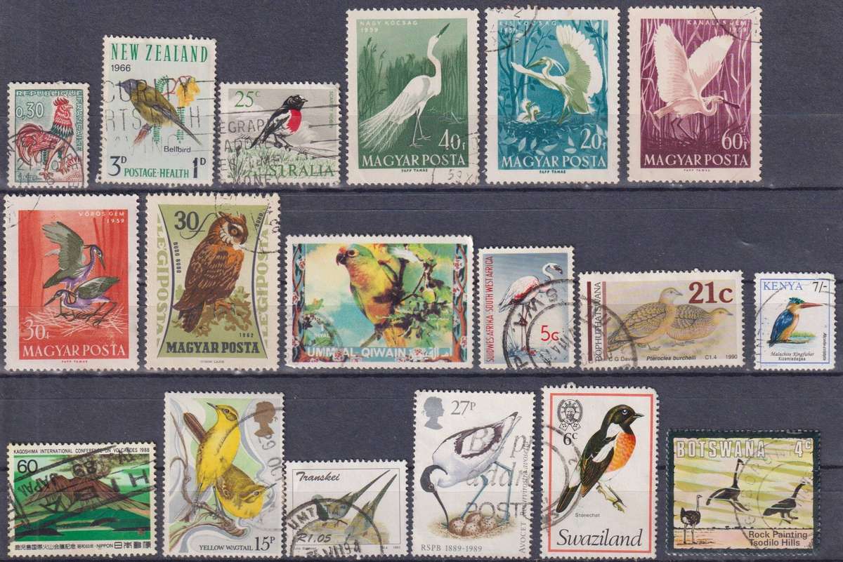 Stamps Mix World Card