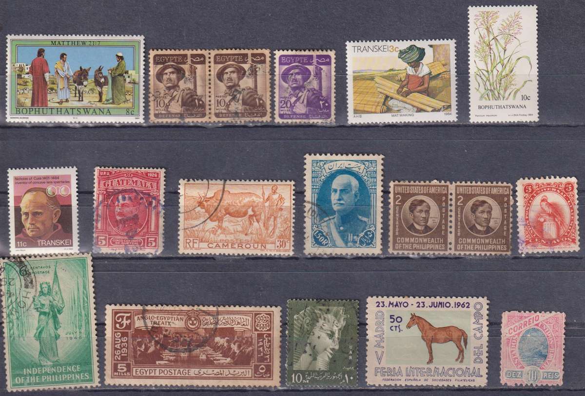 Stamp Mix World Card