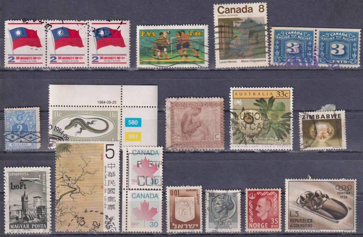 Stamp Mix World Card