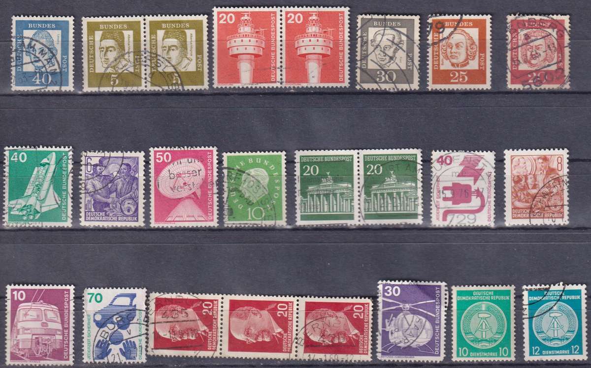 Stamps Germany Mix Card