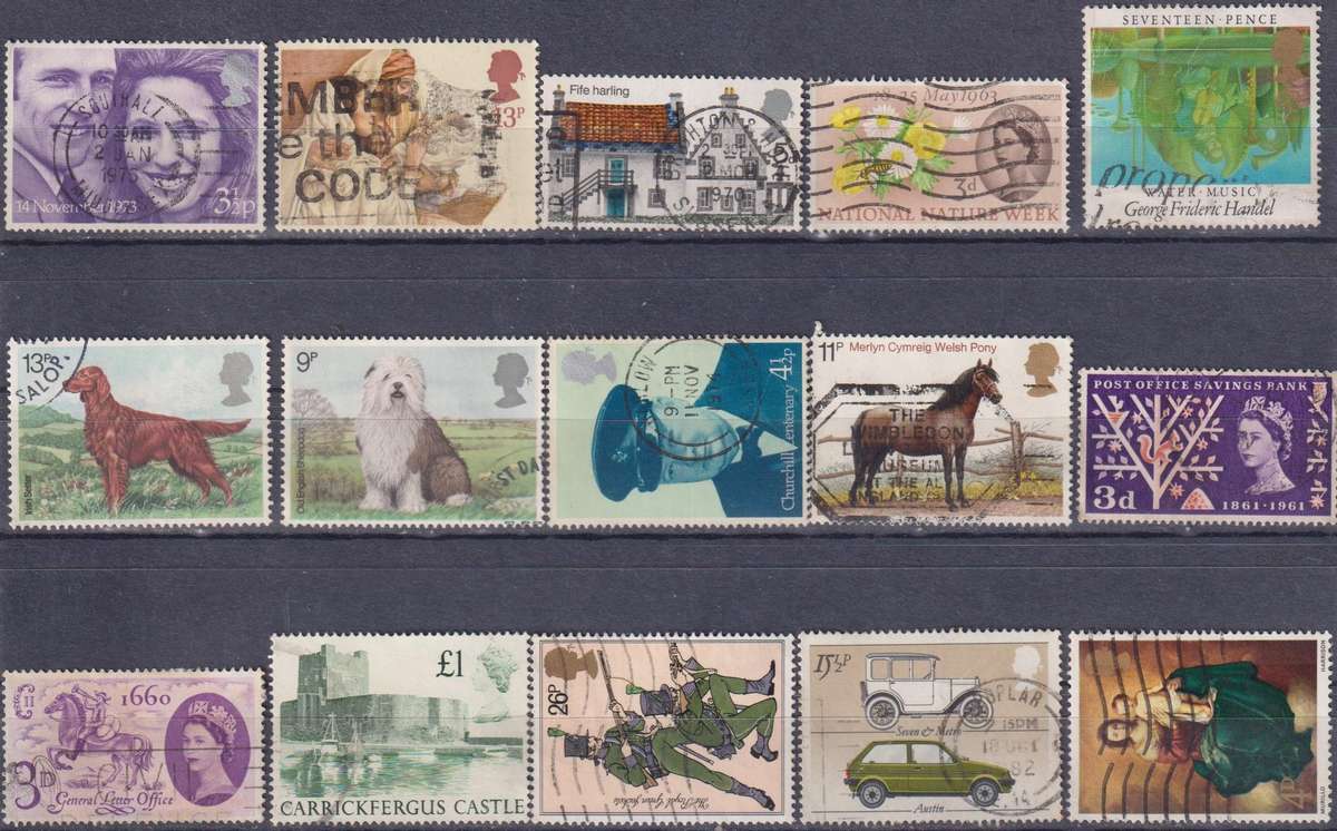 Stamps Mix World Card