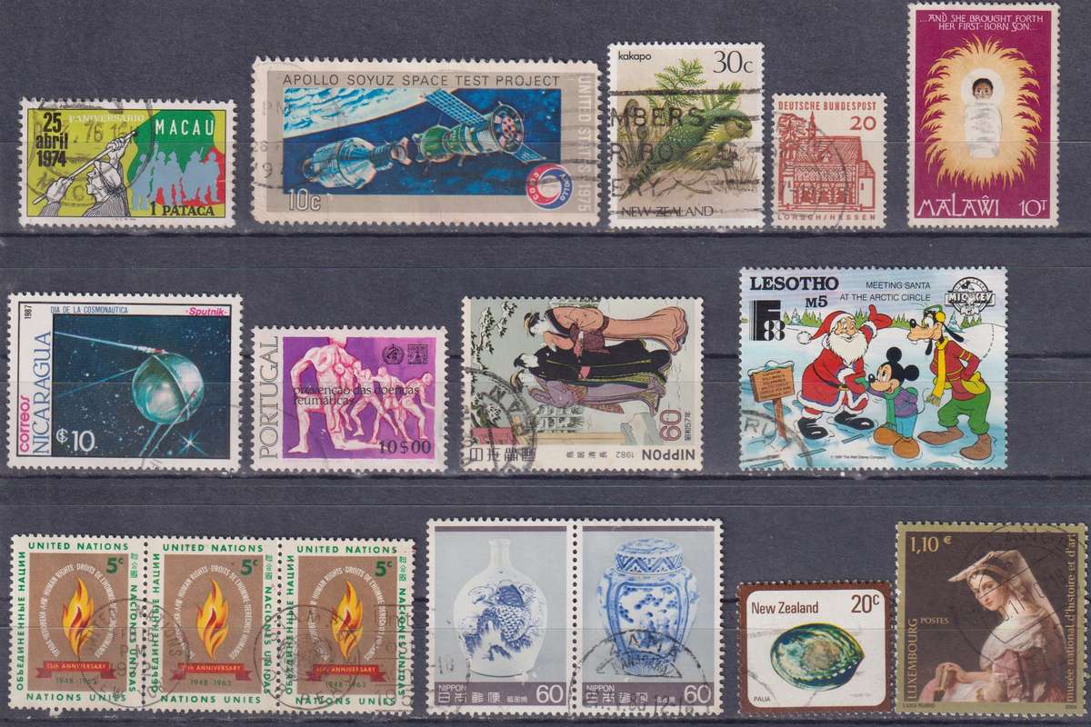 Stamp Mix World Card