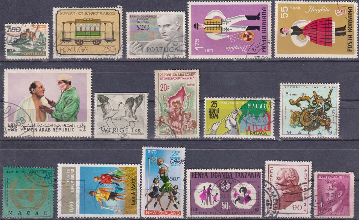 Stamp Mix World Card