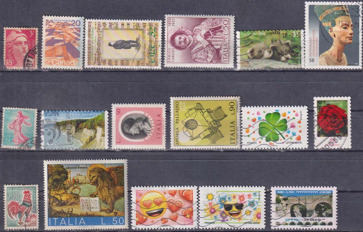 Stamp Mix World Card