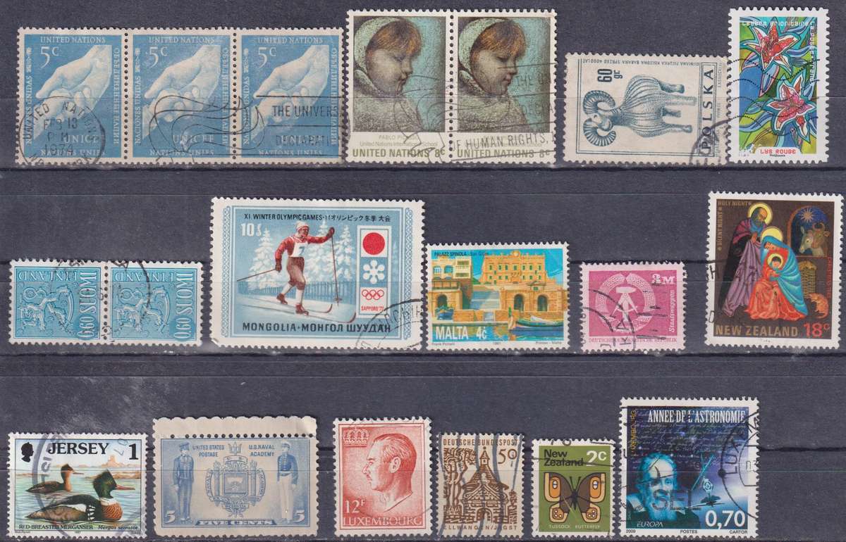 Stamp Mix World Card