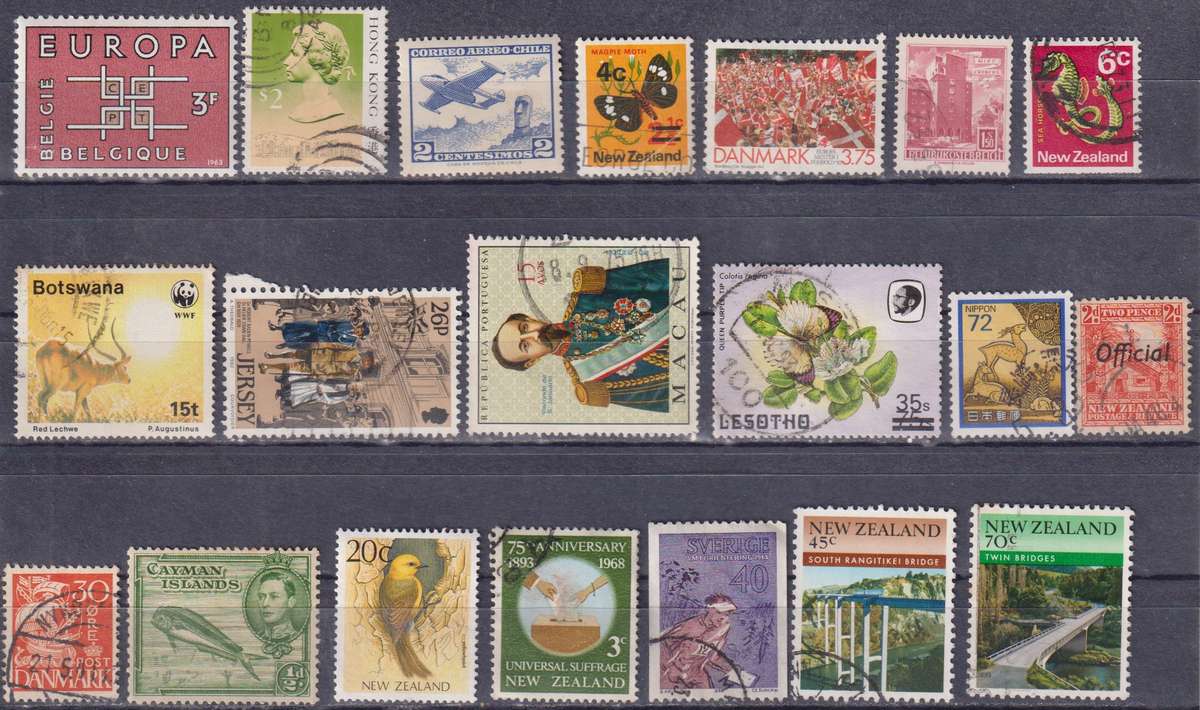 Stamp Mix World Card