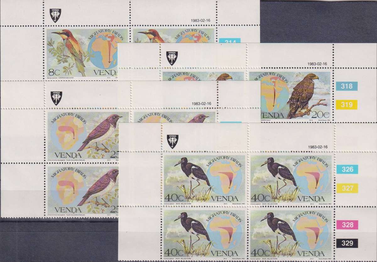 Stamps Venda 1983 Migratory Birds