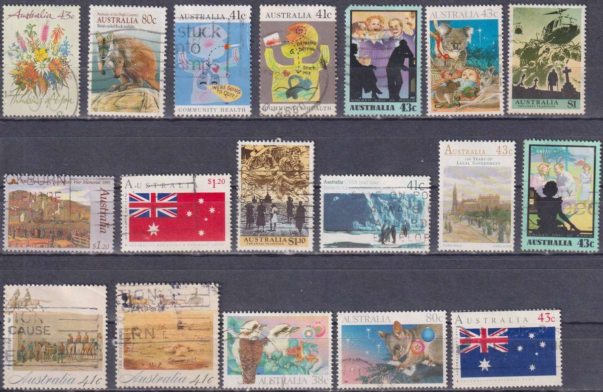 Stamps Mix World Card