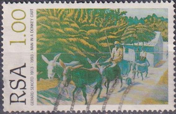 Stamps RSA 1996 Gerard Sekoto Commemoration