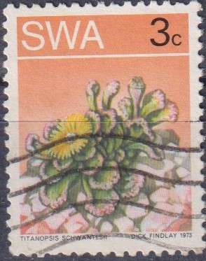 Stamps SWA 1973 Desert Plant