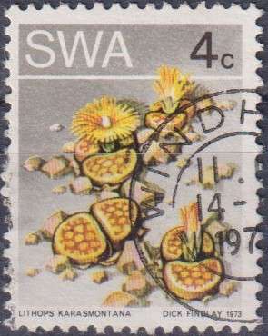 Stamps SWA 1973 Desert Plant