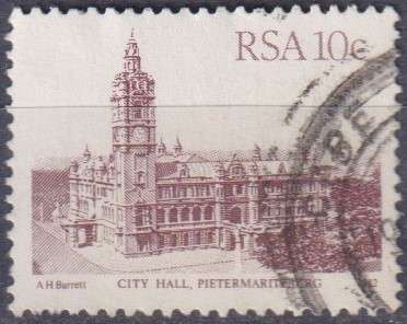 Stamps RSA 1982 -1987 South African Architecture
