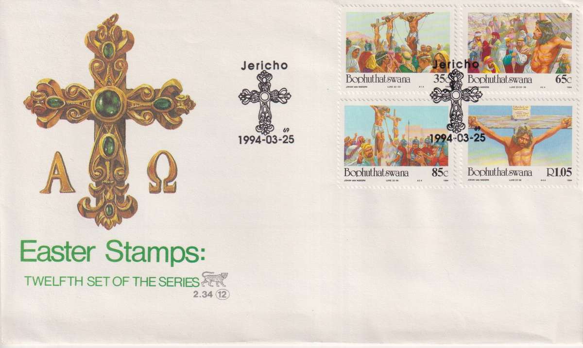 FDC Bophuthatswana 1994 Easter
