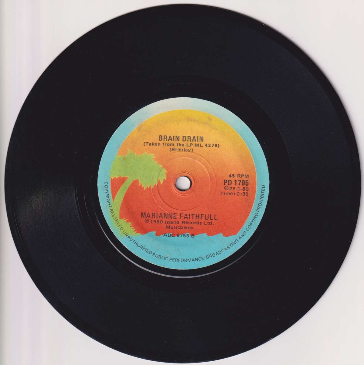 Seven Single LP / Vinyl Marianne Faithfull