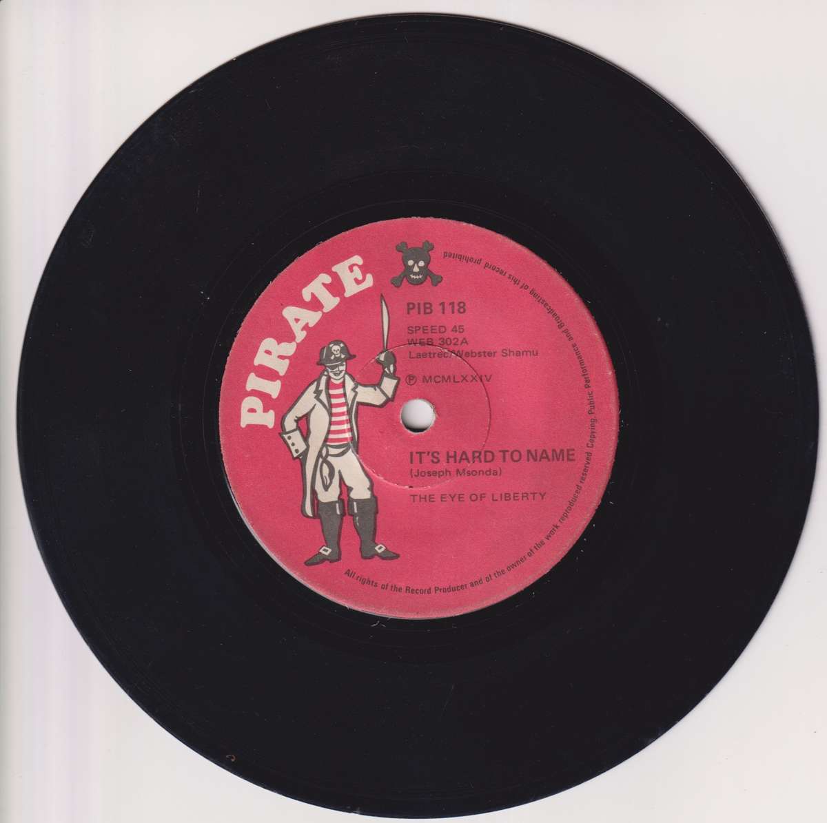 Seven Single LP / Vinyl Joseph Msonda