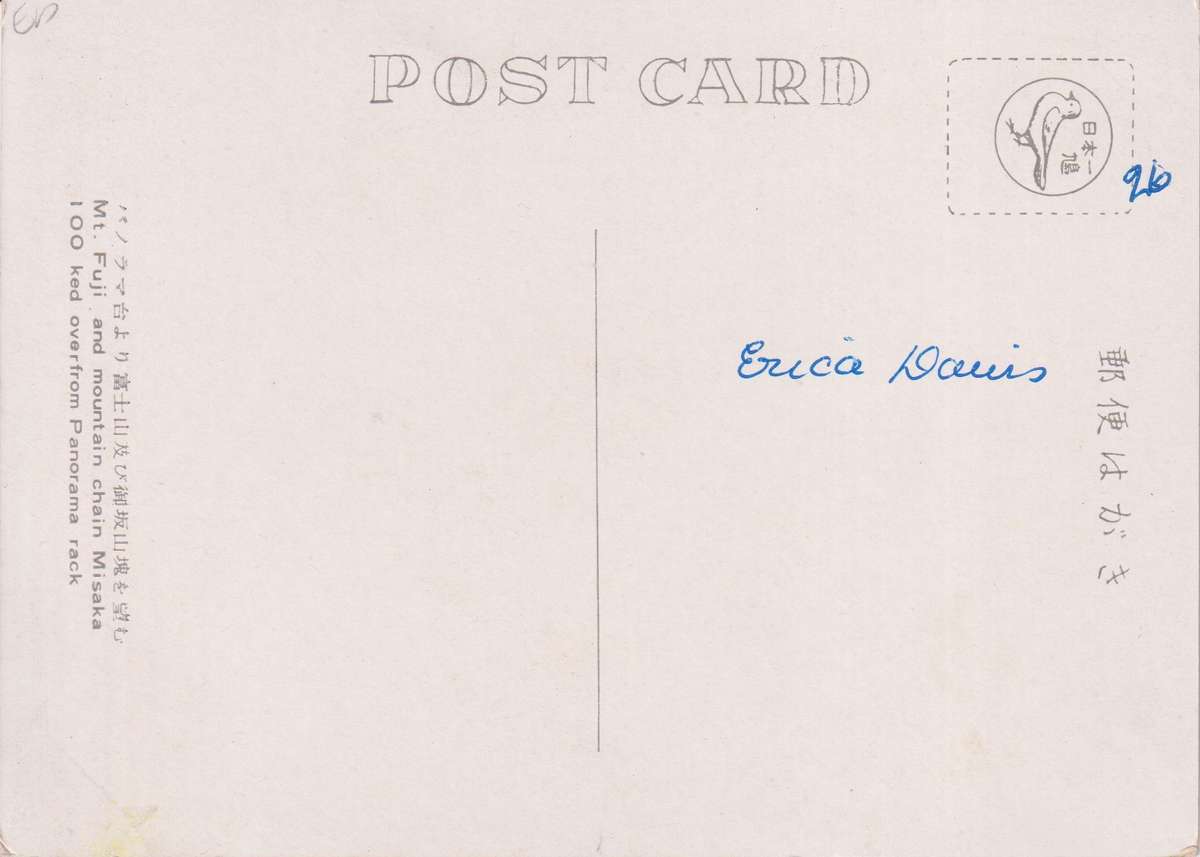 Post Cards / Maxi Card used