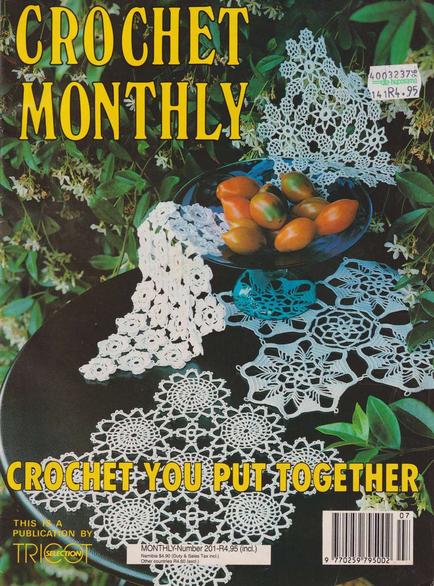 Magazine Crochet Monthly Number 201 Crochet You Put Together