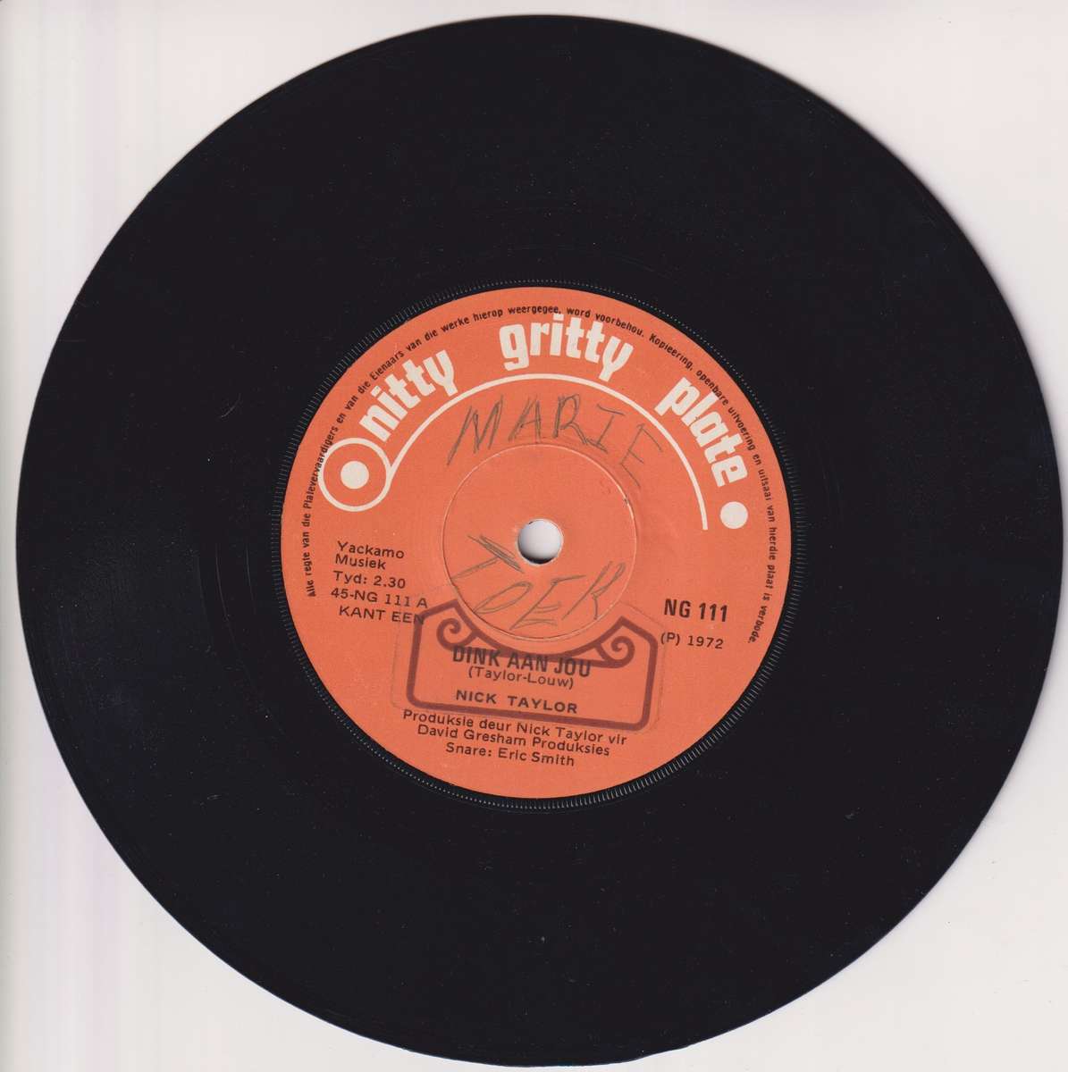 Seven Single LP / Vinyl Nick Taylor