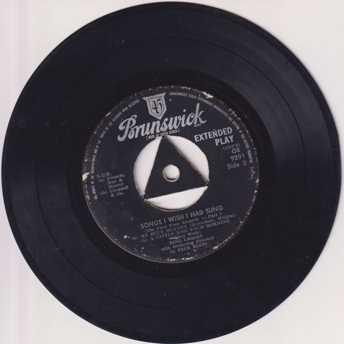 Seven Single LP / Vinyl Bing Crosby