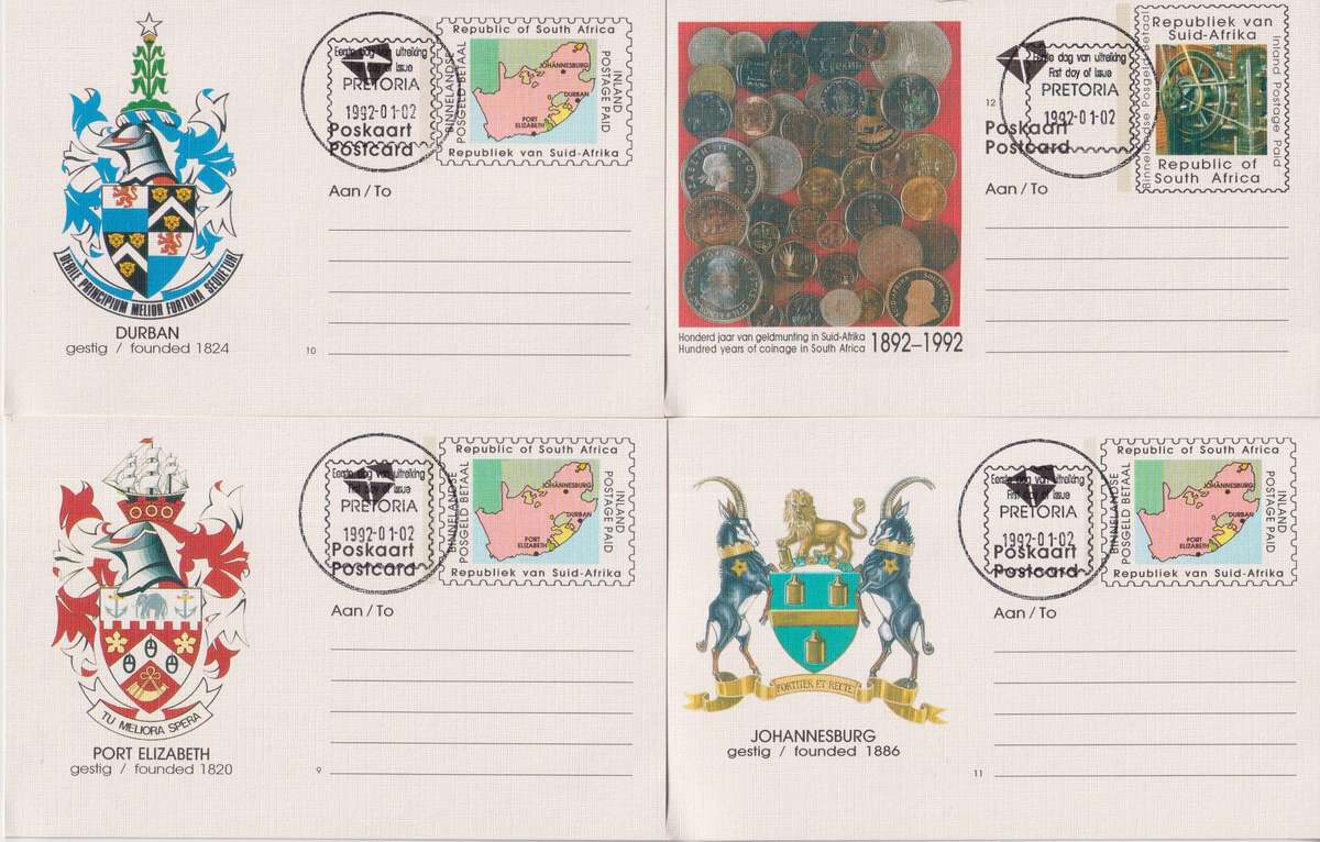 Maxi Cards Set Of 4 RSA