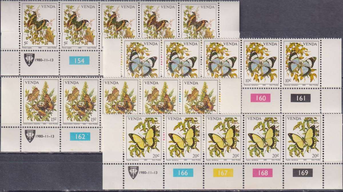 Stamps 1980 Butterflies