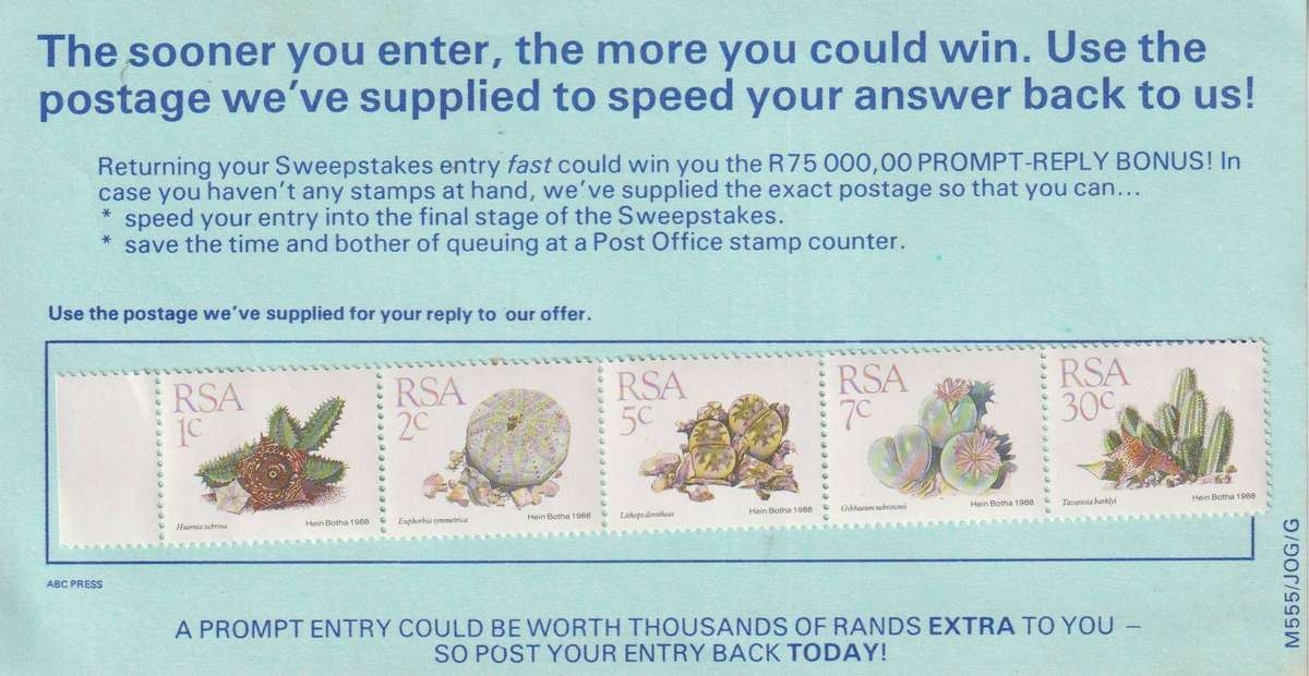 Stamps Mix World Card