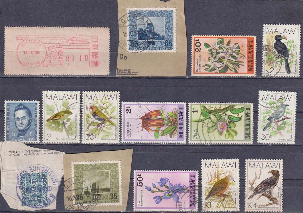 Stamps Mix World Card