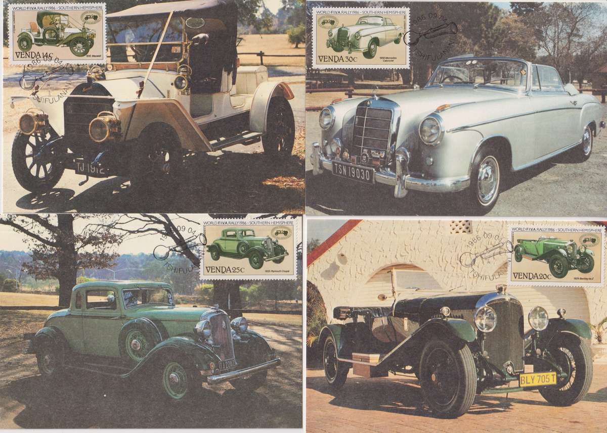 Maxi Cards / Post Cards Set Of 4