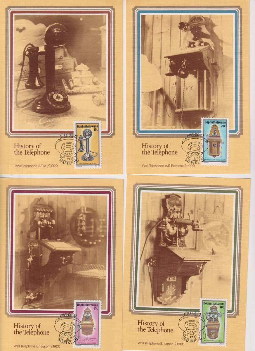 Maxi Cards / Post Cards Set Of 4