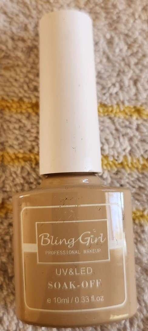 Soak Off UV/LED Gel Nail Polish Bling Girl Nude