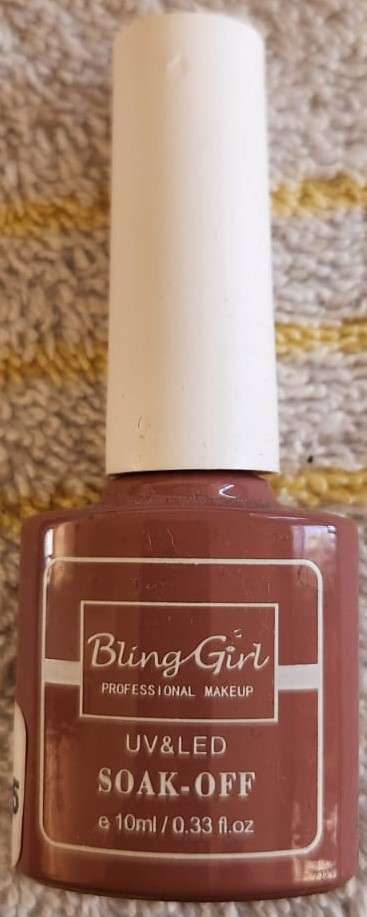 Soak Off UV/LED Gel Nail Polish Bling Girl Nude