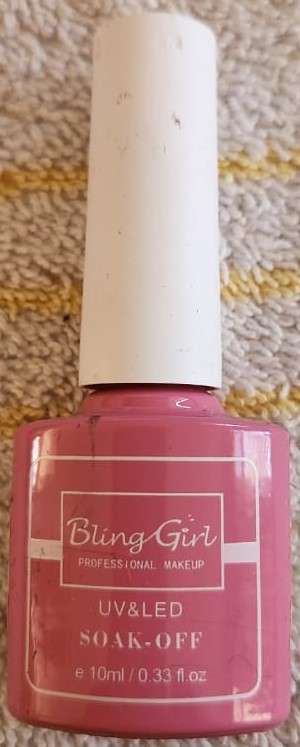 Soak Off UV/LED Gel Nail Polish Bling Girl Pink
