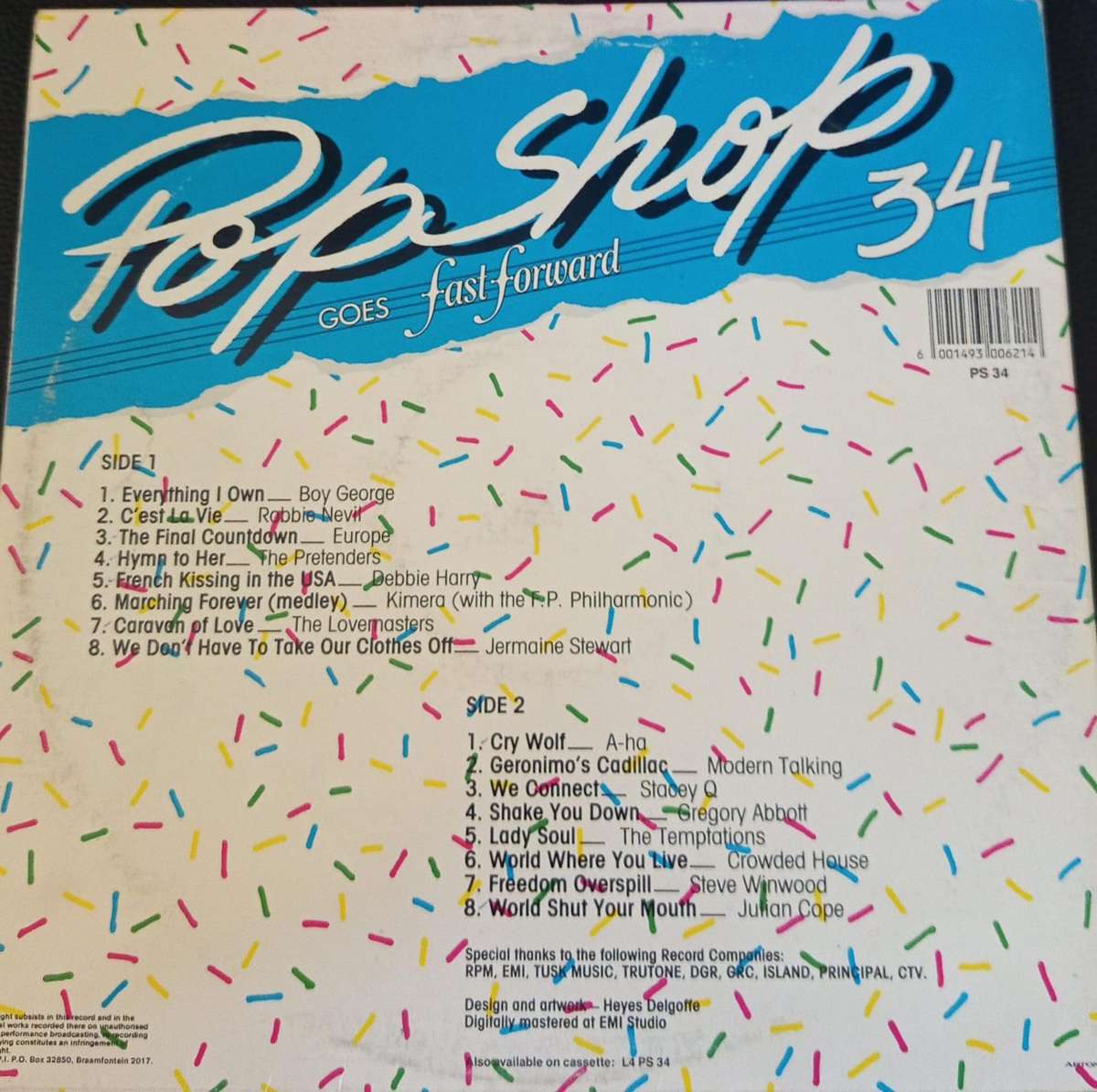 LP/Vinyl - Pop Shop 34
