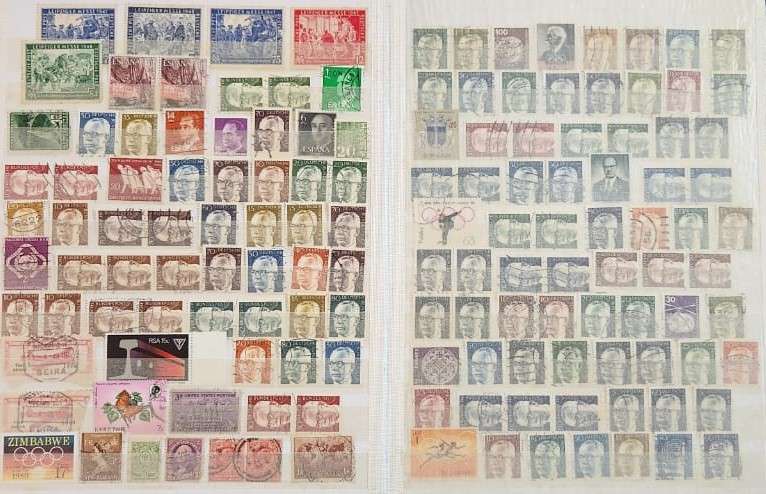 Stamp Album Mix World  Not Checked