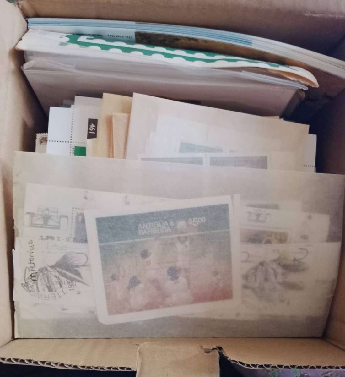 Mystery box mix Lot of stamps, control blocks and maxi cards sets