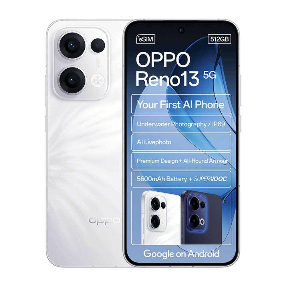 Oppo Reno 13 5G | 12GB Ram, 512GB, Dual SIM Smartphone