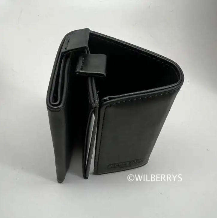 TOM and FRED London® BLACK Freddy 2.0 Genuine Leather Speed Wallet