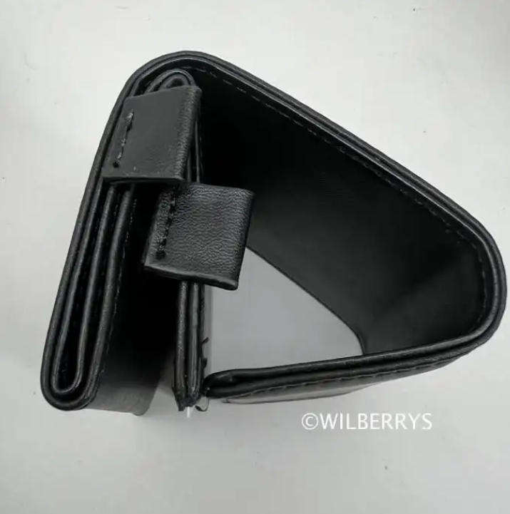 TOM and FRED London® BLACK Freddy 2.0 Genuine Leather Speed Wallet