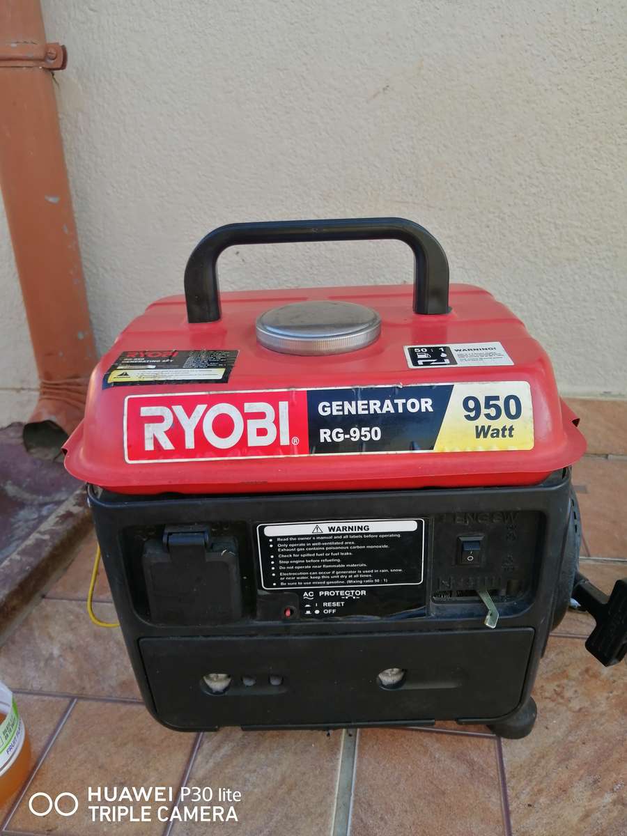 Ryobi RG-950 Generator 950 W 2-Stroke Pull-Start