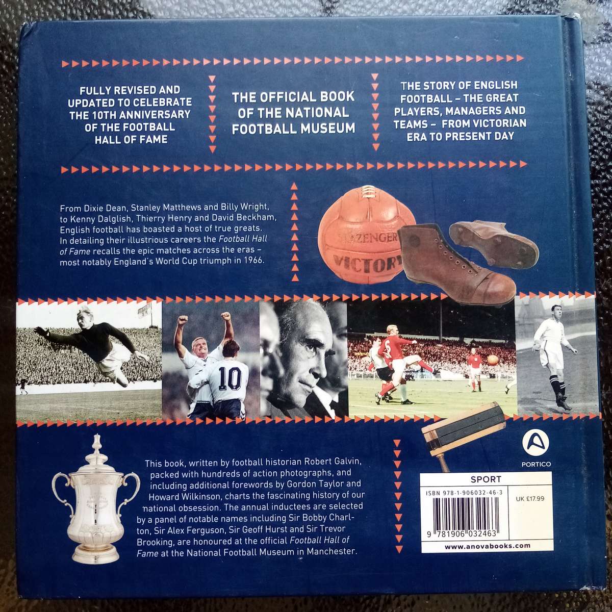 The Football Hall of Fame by Robert Galvin - Limited Hardcover! Essential for Football Collectors