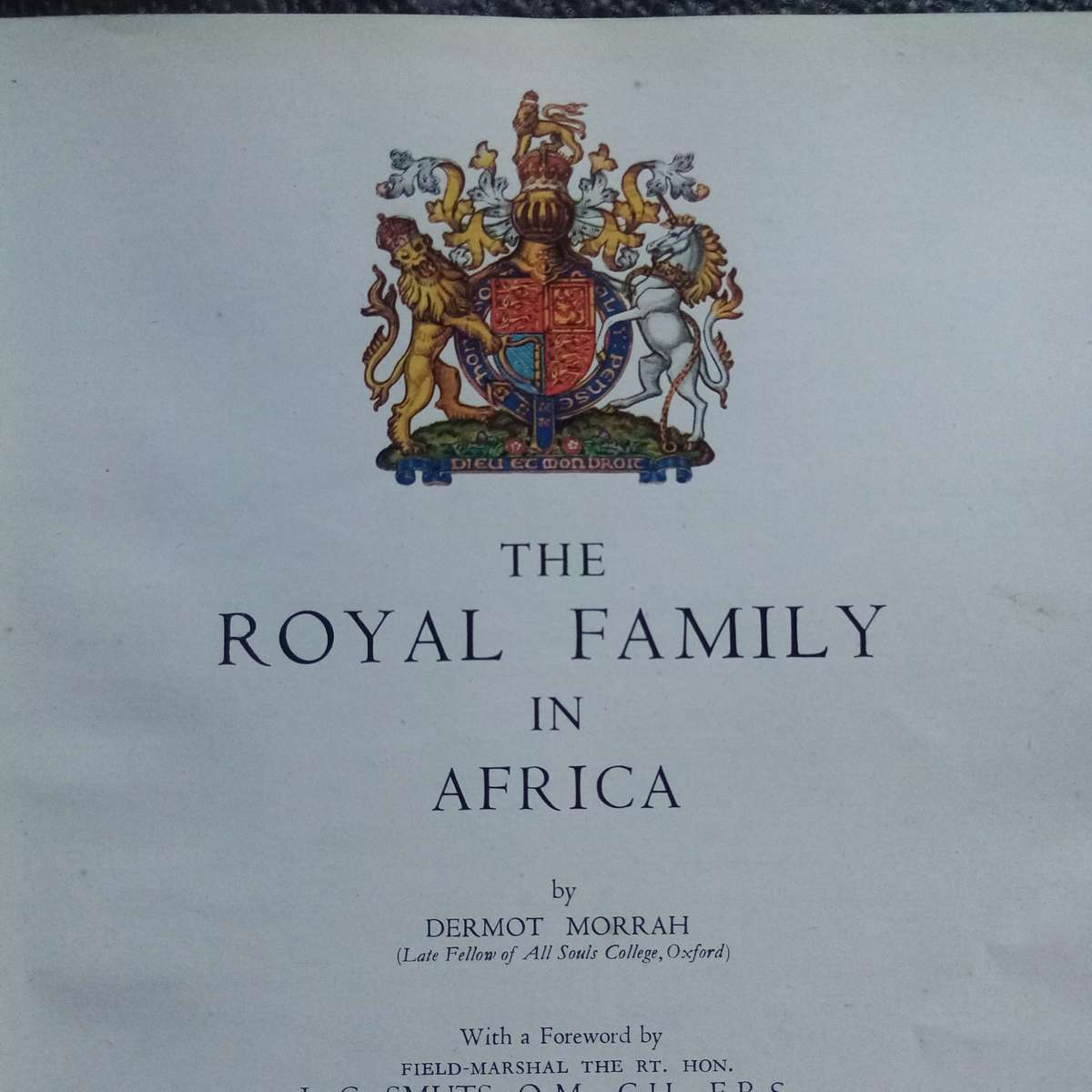 The Royal Family in Africa by Dermot Morrah  A Fascinating Exploration of Africas Monarchies