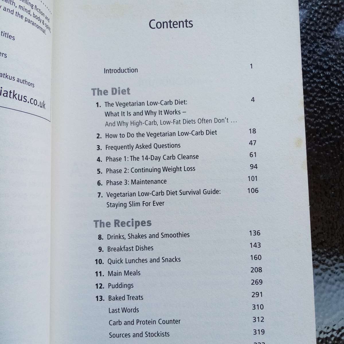 The Vegetarian Low-Carb Diet Cookbook by Rose Elliot - Delicious Healthy Recipes