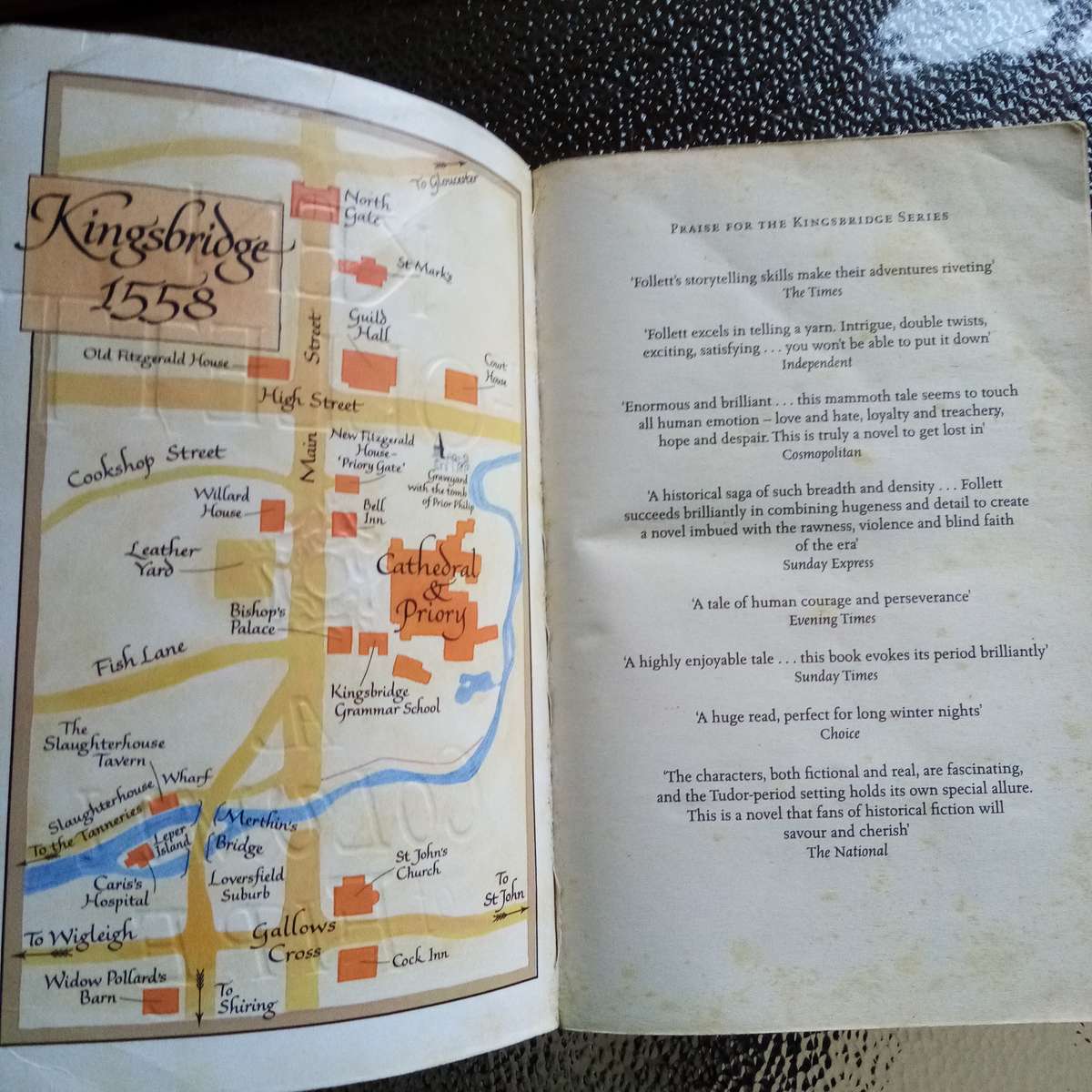 A Column of Fire by Ken Follett - Epic Historical Fiction Set in Turbulent Times