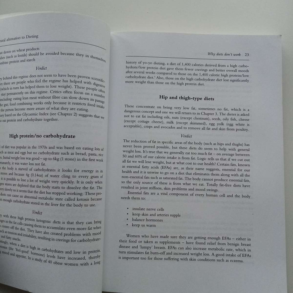 Natural Alternatives to Dieting: Sustainable Weight Loss and Healthy Living by Marilyn Glenville